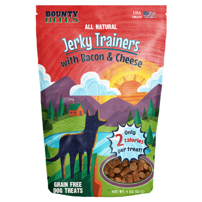 Jerky Trainers with Bacon & Cheese