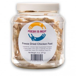 Fresh is Best Freeze Dried Chicken Feet