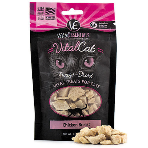 Vital Essentials Freeze Dried Chicken Breast Cat Treats