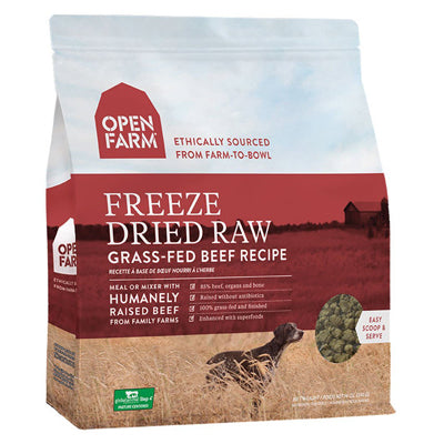 Open Farm Freeze Dried Beef for Dogs