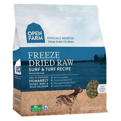 Open Farm Freeze Dried Surf & Turf for Dogs