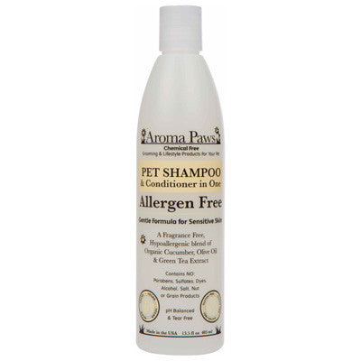 Aroma Paws Allergen Free Pet Shampoo & Conditioner in One