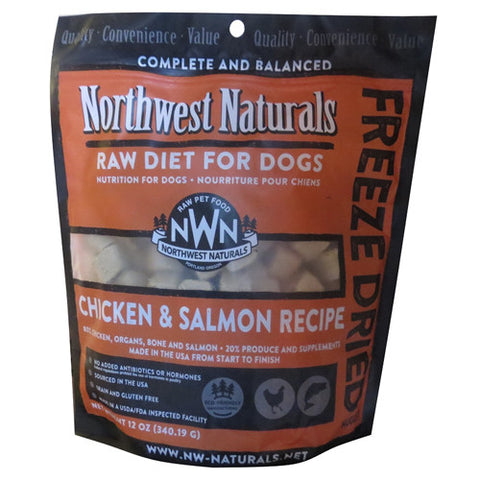 Northwest Naturals Freeze Dried Chicken & Salmon Recipe