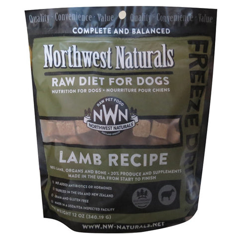 Northwest Naturals Freeze Dried Lamb Recipe