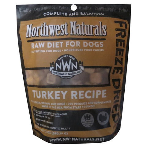 Northwest Naturals Freeze Dried Turkey Recipe