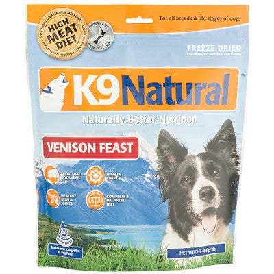 K9 Natural Freeze Dried Venision Feast