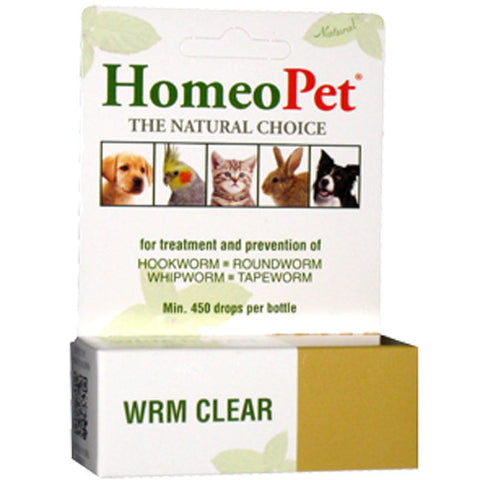 HomeoPet WRM Clear