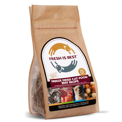 Fresh is Best Freeze Dried Beef for Cats