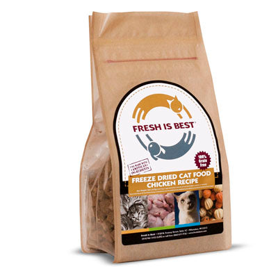 Fresh is Best Freeze Dried Chicken for Cats