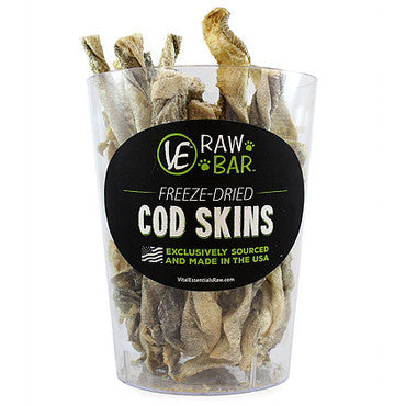 Vital Essentials Freeze Dried Cod Skins