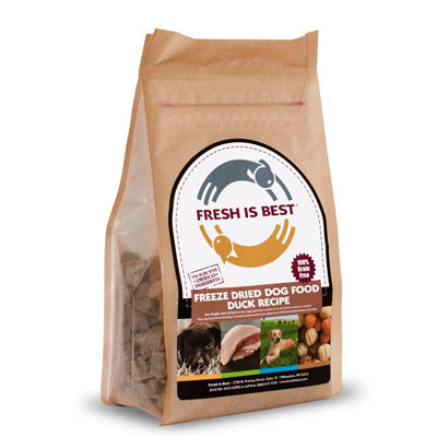 Fresh is Best Freeze Dried Duck For Dogs
