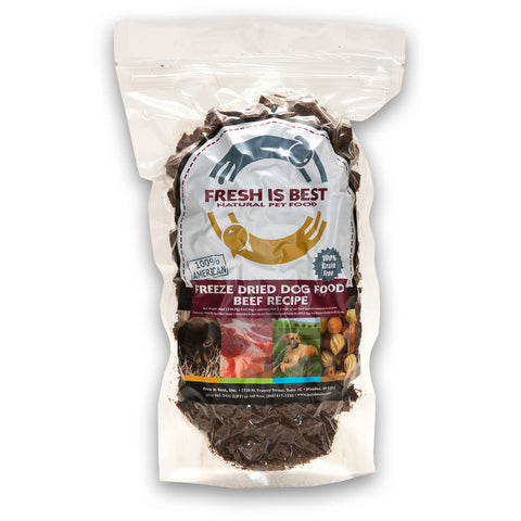 Fresh is Best Freeze Dried Beef for Dogs