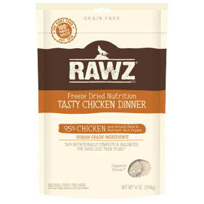 RAWZ Freeze Dried Tasty Chicken Dinner